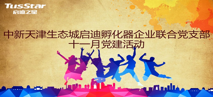 中新天津生态城启迪孵化器企业联合党支部十一月党建活动